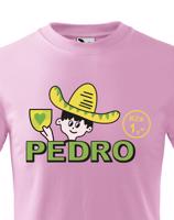 Dětské tričko s potiskem Pedro - retro tričko