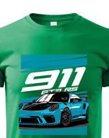 Dětské tričko s potiskem Porsche 911 GT3 RS -  tričko pro milovníky aut