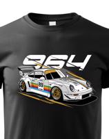 Dětské tričko s potiskem Porsche RWB 964 -  tričko pro milovníky aut