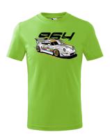 Dětské tričko s potiskem Porsche RWB 964 -  tričko pro milovníky aut