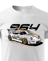 Dětské tričko s potiskem Porsche RWB 964 -  tričko pro milovníky aut