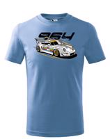 Dětské tričko s potiskem Porsche RWB 964 -  tričko pro milovníky aut