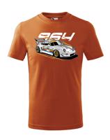 Dětské tričko s potiskem Porsche RWB 964 -  tričko pro milovníky aut