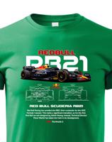 Dětské tričko s potiskem Red Bull RB21-  tričko pro milovníky F1