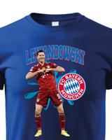 Dětské tričko s potiskem Robert Lewandowski-  dětské tričko pro milovníky fotbalu