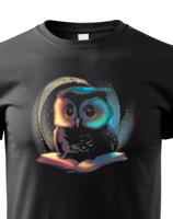 Dětské tričko s potiskem sovy - tričko pro milovníky zvířat
