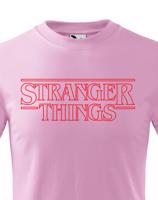 Dětské tričko s potiskem Stranger Things - doručení již do 24 hodin