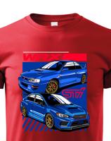 Dětské tričko s potiskem Subaru WRX STI 2 -  tričko pro malé milovníky aut