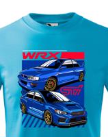 Dětské tričko s potiskem Subaru WRX STI 2 -  tričko pro malé milovníky aut