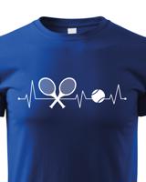 Dětské tričko s potiskem Tep - Tenis - tričko s tepem pro tenisty