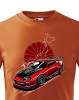 Dětské tričko s potiskem Toyota Supra JDM -  tričko pro milovníky aut