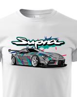 Dětské tričko s potiskem Toyota Supra MK5 HKS  -  tričko pro milovníky aut