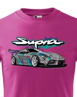 Dětské tričko s potiskem Toyota Supra MK5 HKS  -  tričko pro milovníky aut