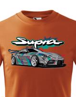 Dětské tričko s potiskem Toyota Supra MK5 HKS  -  tričko pro milovníky aut