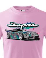 Dětské tričko s potiskem Toyota Supra MK5 HKS  -  tričko pro milovníky aut