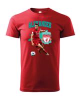 Dětské tričko s potiskem Trent Alexander-Arnold -  pánské tričko pro milovníky fotbalu