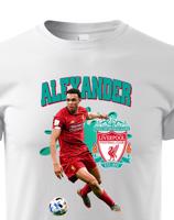 Dětské tričko s potiskem Trent Alexander-Arnold -  pánské tričko pro milovníky fotbalu