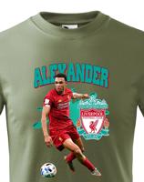 Dětské tričko s potiskem Trent Alexander-Arnold -  pánské tričko pro milovníky fotbalu