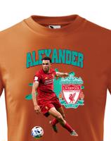Dětské tričko s potiskem Trent Alexander-Arnold -  pánské tričko pro milovníky fotbalu