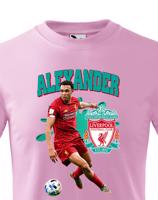 Dětské tričko s potiskem Trent Alexander-Arnold -  pánské tričko pro milovníky fotbalu