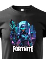 Dětské tričko s potiskem UNS Spartan Fortnite - ideální pro malé hráče