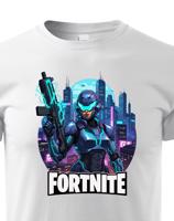 Dětské tričko s potiskem UNS Spartan Fortnite - ideální pro malé hráče