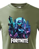 Dětské tričko s potiskem UNS Spartan Fortnite - ideální pro malé hráče