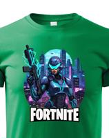 Dětské tričko s potiskem UNS Spartan Fortnite - ideální pro malé hráče