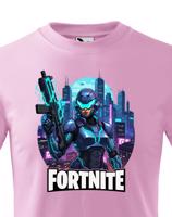 Dětské tričko s potiskem UNS Spartan Fortnite - ideální pro malé hráče