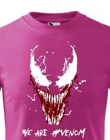 Dětské tričko s potiskem Venom od Marvel - ideální dárek pro fanoušky