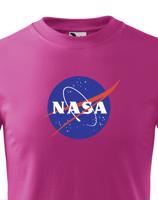 Dětské tričko s potiskem vesmírné agentury NASA