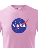 Dětské tričko s potiskem vesmírné agentury NASA