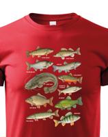 Dětské tričko s rybami
