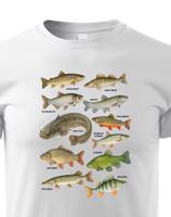 Dětské tričko s rybami