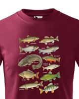 Dětské tričko s rybami