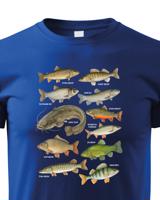Dětské tričko s rybami
