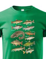 Dětské tričko s rybami