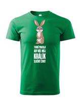 Dětské tričko s vtipným potiskem Králík - pro majitele králíků