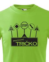 Dětské tričko s vtipným potiskem  Značkové tričko