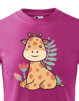Dětské tričko s žirafou - skvělý dárek pro milovníky zvířat