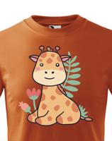 Dětské tričko s žirafou - skvělý dárek pro milovníky zvířat