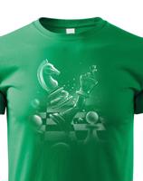 Dětské tričko šachy -  skvělý dárek pro milovníky této hry