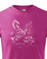 Dětské tričko šachy -  skvělý dárek pro milovníky této hry