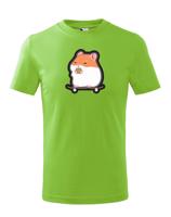 Dětské tričko se skateboardem - Hamster