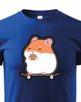 Dětské tričko se skateboardem - Hamster