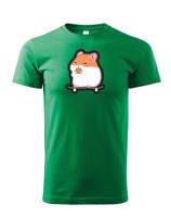 Dětské tričko se skateboardem - Hamster