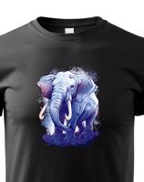 Dětské tričko se sloníkem - dárek pro milovníky zvířat