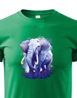 Dětské tričko se sloníkem - dárek pro milovníky zvířat