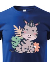 Dětské tričko se zebrou - tričko pro milovníky zvířat