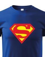 Dětské tričko  Superman  - pro opravdové hrdiny